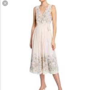 Astro NWT Bristol Floral Self-Tie Midi Dress